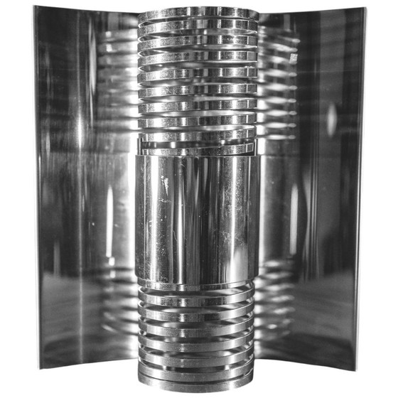 Space Age Spiral Spring Wall Lights in Chromed Steel, 1970s, Set of 2 – Design (photo 4 of 18)