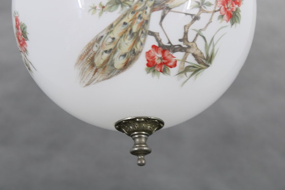 Image 1 of Glazen hanglamp uit 1970, Tsjecho-Slowakije