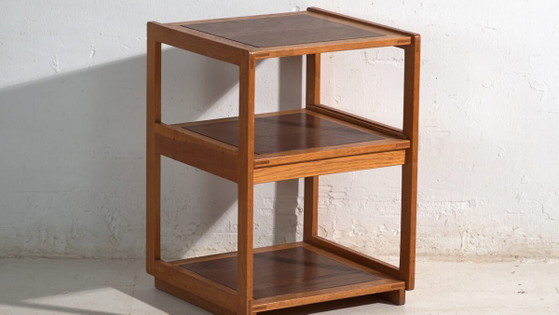 Vintage side table in wood – Central Europe, circa 1960 – Mid Century Modern (photo 3 of 40)