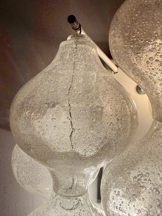 Image 1 of Ensemble de 2 appliques murales, modèle : « Tulipan 9 WA » pour KALMAR FRANKEN KG, Autriche, années 1960