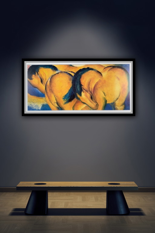 Franz Marc: “Kleine Gele Paarden”. In Groot Formaat. 