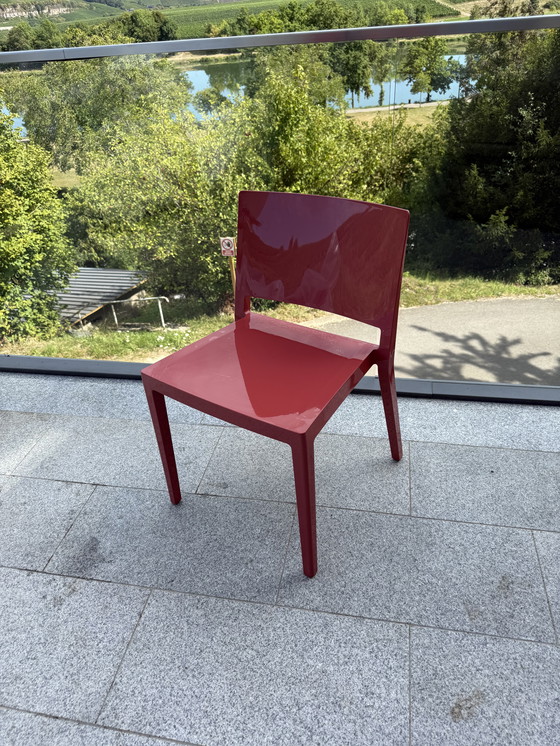 Image 1 of Chaise Lizz de Kartell par Lissoni