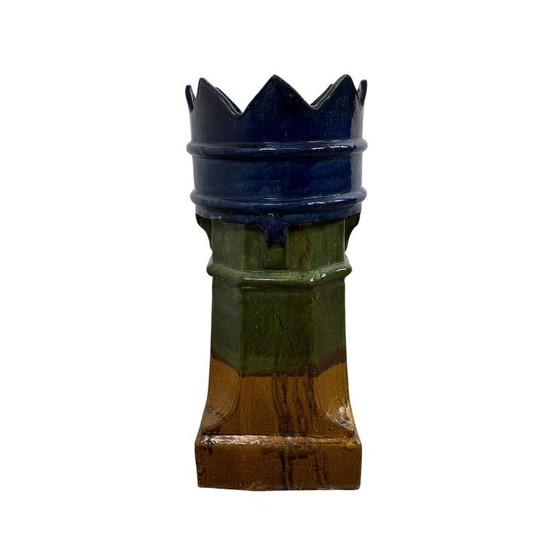 Image 1 of Campana extractora de cerámica vidriada francesa antigua