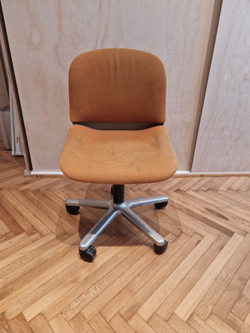 Sedia girevole vintage retrò Wilkhahn 232 Sedia girevole da ufficio Wilhelm Ritz – bureaustoelen, Plastic (photo 2 of 8)
