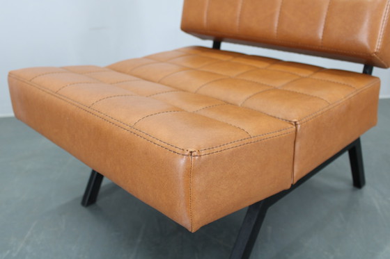 Image 1 of 1970er Brevetti IPE Satz von drei seltenen umwandelbaren Loungesesseln, Italien