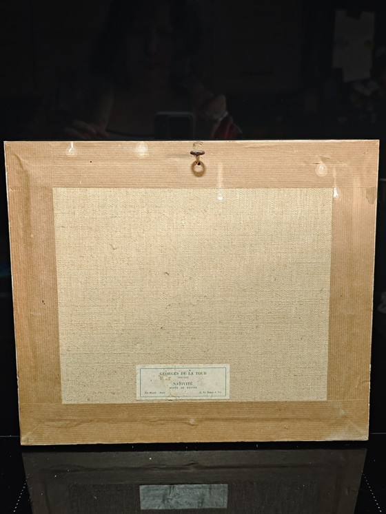 Image 1 of De geboorte van Christus door Georges de La Tour, midden 20e eeuw