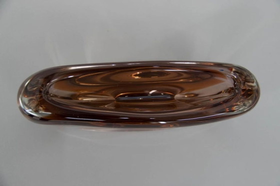 Tsjechische kunstglazen Sommerso-vaas uit de jaren 80 van Jaroslav Svoboda – Vazen, Glass (photo 3 of 7)
