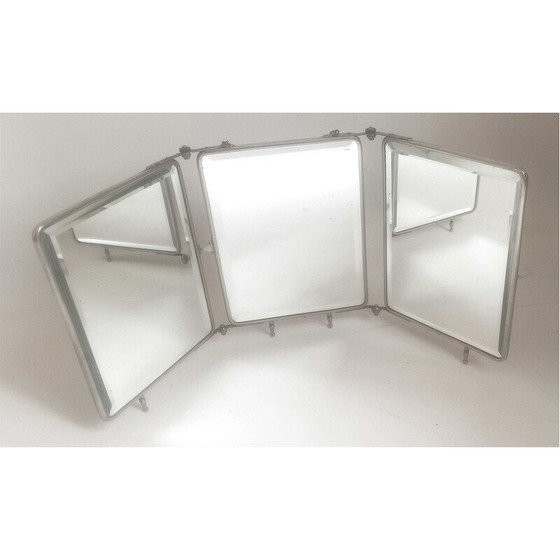 Image 1 of Vintage Art Deco travel triptych mirror