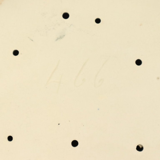 Image 1 of Antiker französischer Spargelteller aus Majolika-Steingut, 19. Jahrhundert