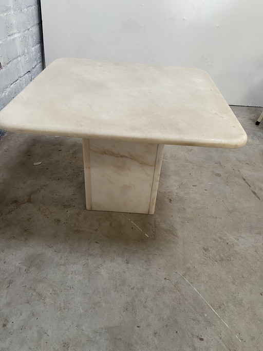 Travertine Table Hoog