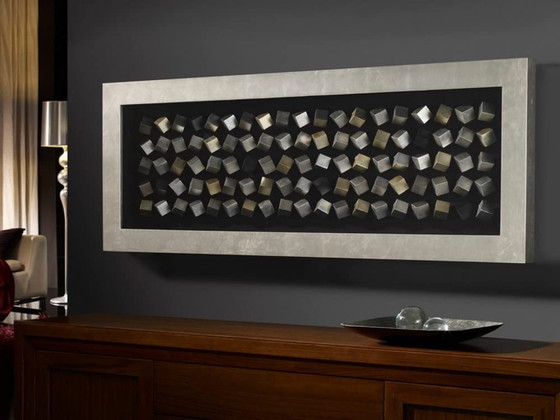 Image 1 of Modern 3D wall decoration cubes