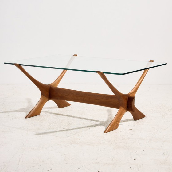 MK11036 Condor Tavolino da caffè in teak di Fredrik Schriever-Abeln per Örebro Glas – Tavolini da caffè, Wood (photo 2 of 10)
