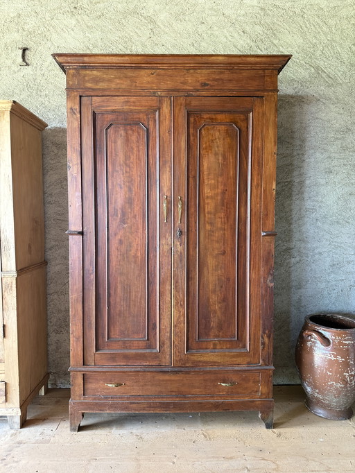 Armadio rustico italiano in legno primi 900