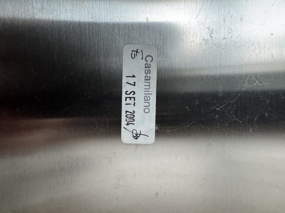 Image 1 of Tavolino mobile Casamilano cubo acciaio inox 48x48x48