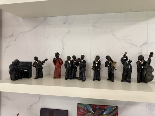 All That Jazz Set – decoratieve objecten, Plastic