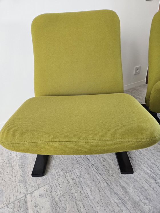 Image 1 of 2x F780 lounge chairs by Pierre Paulin, Artifort