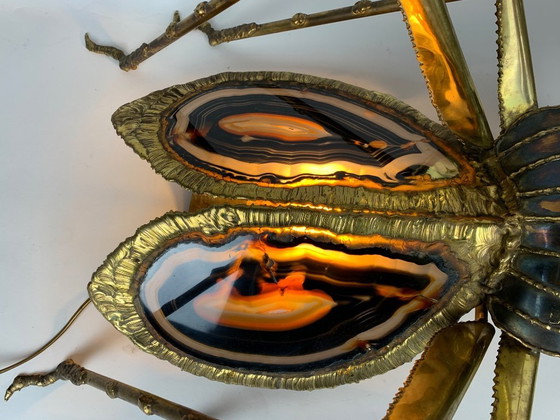 Image 1 of Duval Brasseur 1970's bronzen salontafel