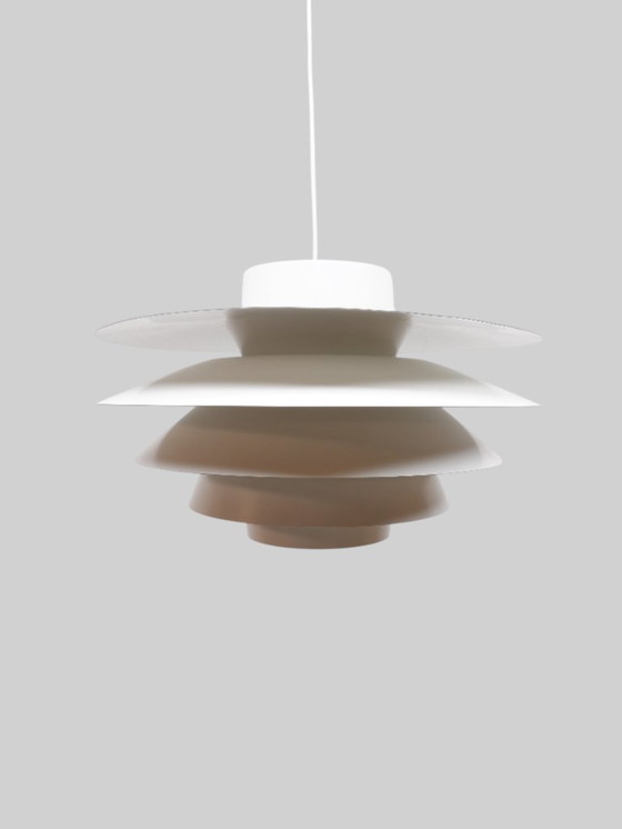 Lampada a sospensione danese modello Verona, anni '70 – nordisk solar, Lampade a sospensione, Alluminio (photo 4 of 5)