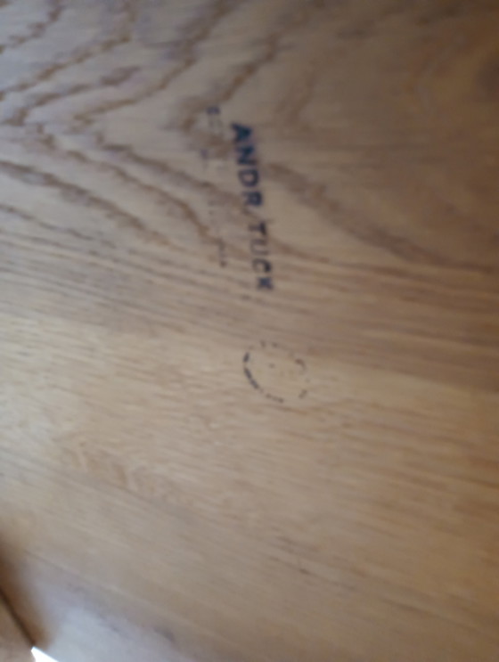 Image 1 of Hans Wegner voor Andreas Tuck, salontafel. Eikenhout