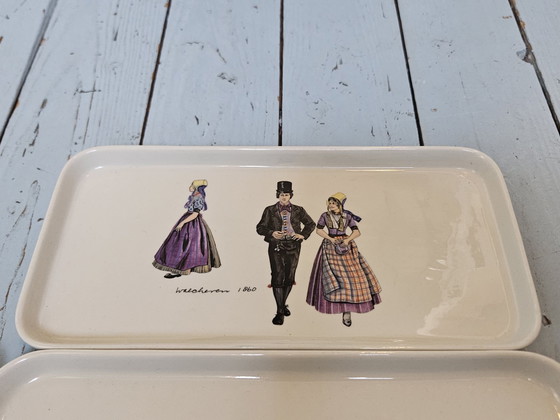 Vintage pastry set Villeroy & Boch traditional costumes – Bowls, Porcelain (photo 4 of 7)