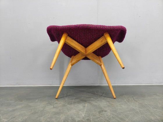 Image 1 of Miroslav Navratil Shell Lounge Chair, Czechoslovakia 1960s