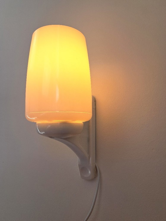 Image 1 of Pair of vintage space age wall sconces