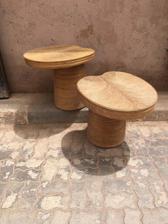 Image 1 of RATTAN NOMAD TABLE