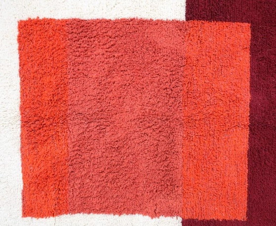 Tapis en laine naturelle tissé main artisanale 2/3 m – Ahrend, Wool (photo 4 of 7)