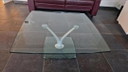 Mesa de centro de cristal Rolf Benz