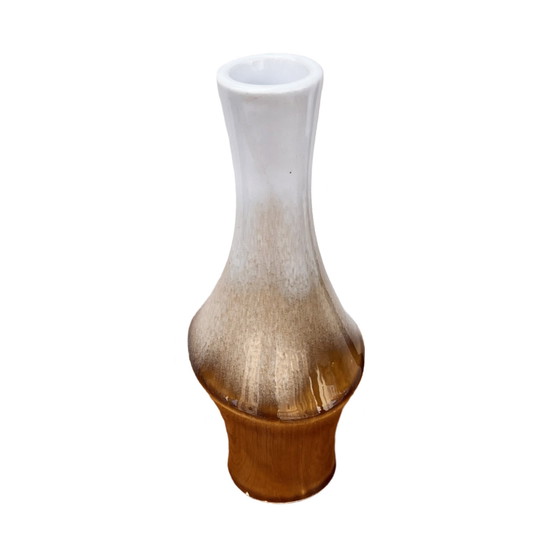 Image 1 of Vase asymétrique en céramique, Ditmar Urbach, Tchécoslovaquie, années 1960.