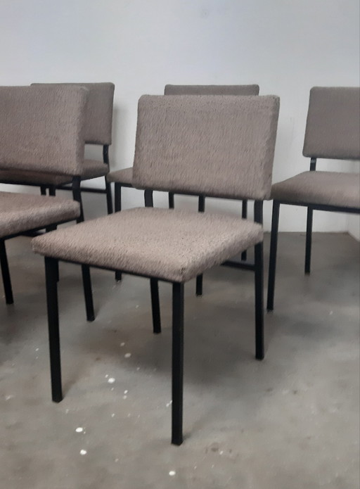 Set of 5 Martin Visser dining chairs for Spectrum Mid - Century Design