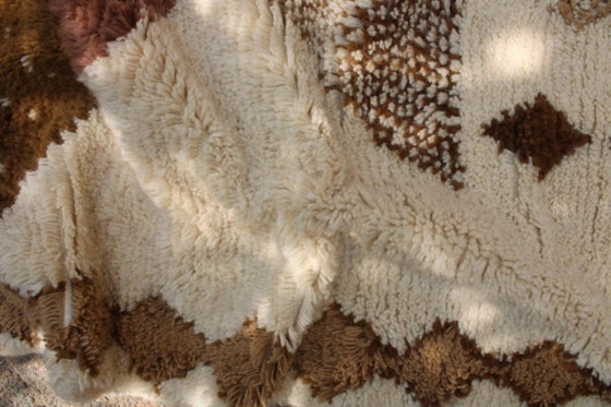 Tapis de l’Atlas – Création Artisanale en Laine 200cmx300cm – Vloerkleden en tapijten, Cotton (photo 8 of 9)