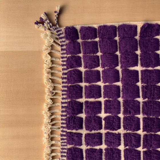 Image 1 of Mini alfombra bereber hecha a mano de 100 cm × 200 cm