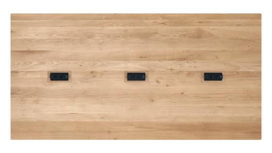 Image 1 of Ethnicraft Bok Cowork table