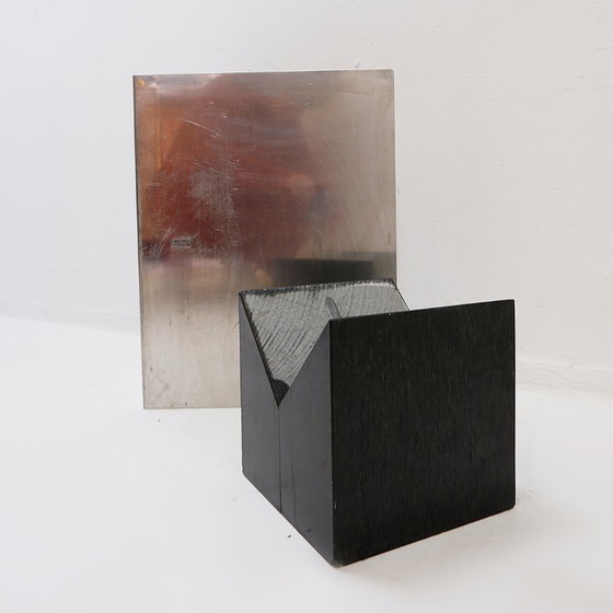 Image 1 of Porte-revues sculptural italien de G. Giuliana, Mazza Sergio pour Krupp - 1970