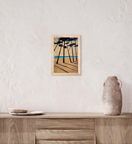 Framed A4 sketch. Signed. – Paintings & Drawings, Paper (photo 5 of 8)