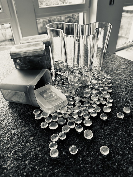 Image 1 of iittala Alvar Aalto Savoy vase / Finland glass transparent