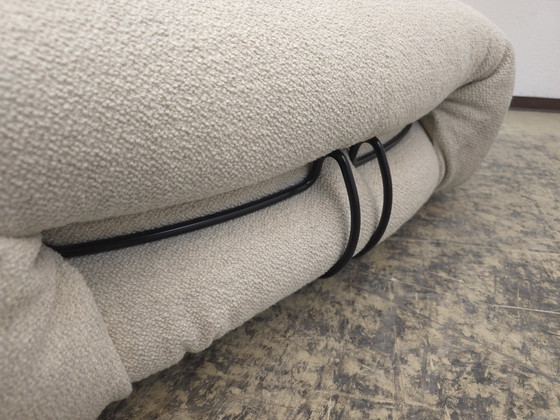 Image 1 of Cassina Soriana Sofa mit Hocker Dreisitzer top Couch
