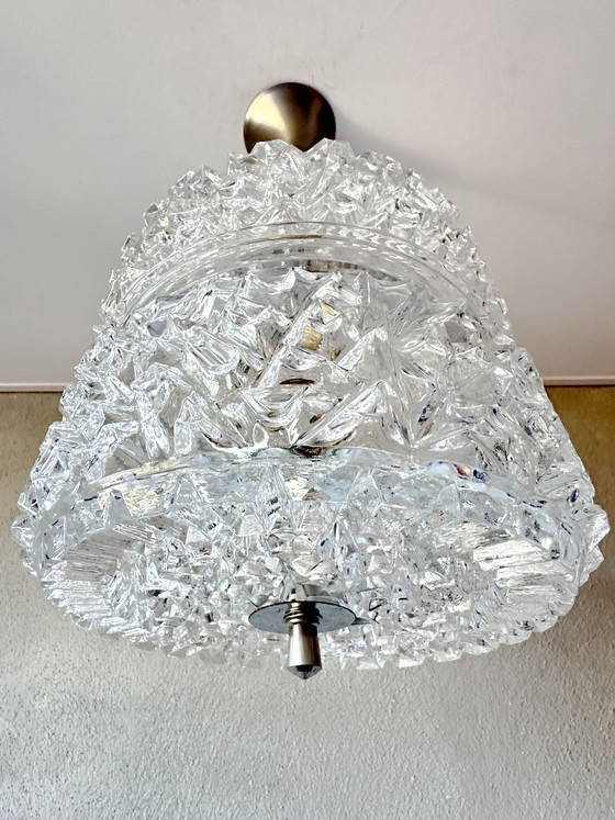 Suspension vintage Austrolux – Verre, Chrome (photo 4 of 15)