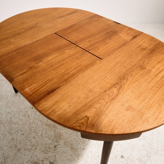 Image 1 of MK11690 Esszimmerset aus Teakholz von Hans Olsen für Frem Røjle, 5er-Set
