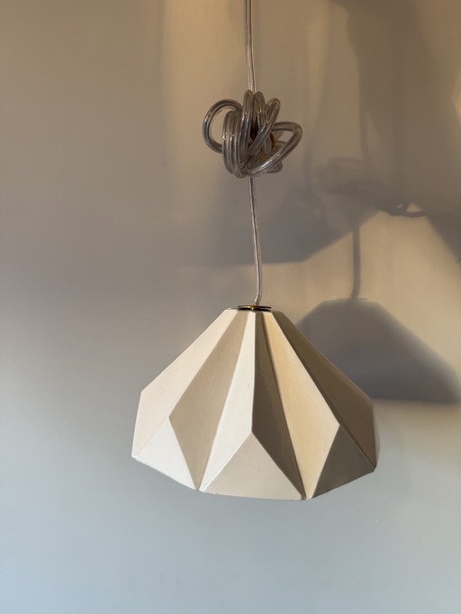Origami Hängeleuchte Keramik
