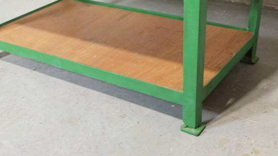 Image 1 of Vintage industrial shelving unit 