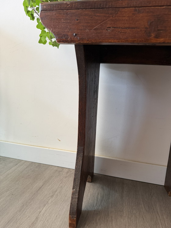 Taburete de madera para mesa de plantas – Mesa para plantas, Wood (photo 6 of 8)
