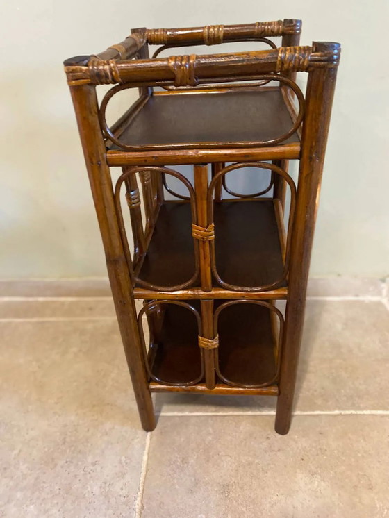 Rattan shelf – Shelving unit, Wicker (photo 8 of 11)
