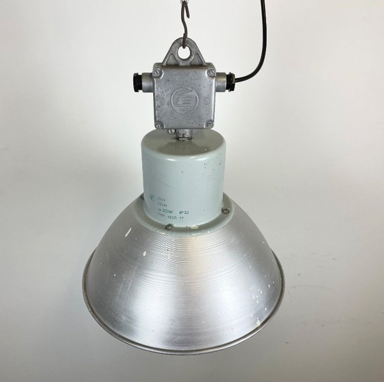 Image 1 of Industrial Aluminium Pendant Light from Elektrosvit, 1960s
