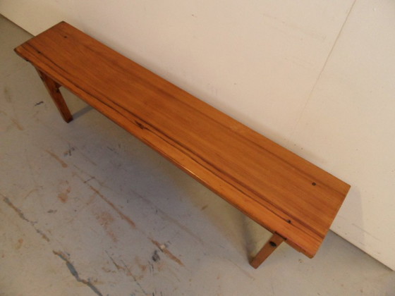 Image 1 of Vintage School Bench