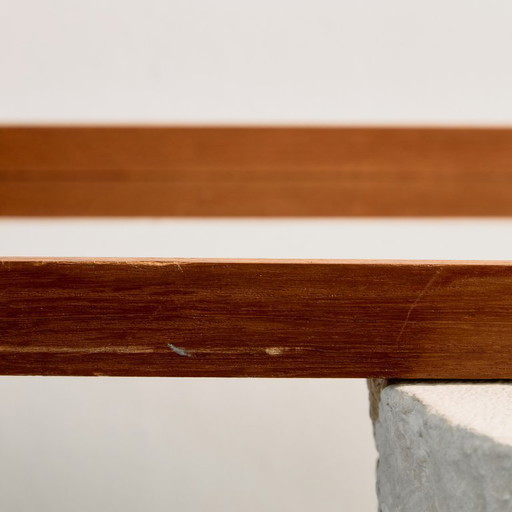 MK11833 Spiegel met teakhouten frame
