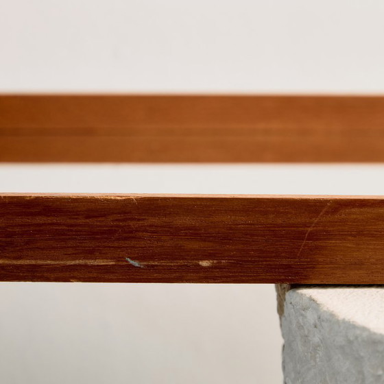 Image 1 of MK11833 Spiegel met teakhouten frame