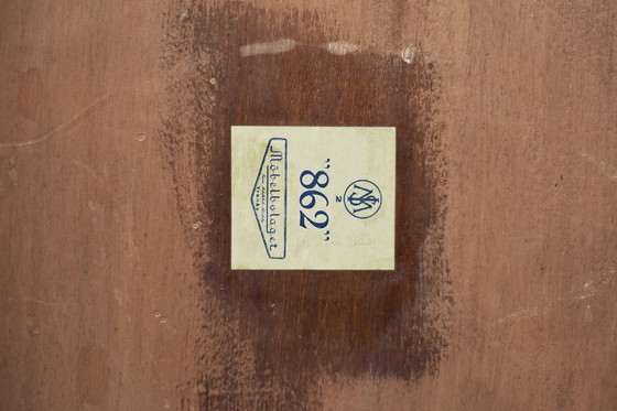 Image 1 of Vintage Scandinavische moderne mahoniehouten salontafel uit het midden van de eeuw door Tranås Möbelfabrik AB, jaren 50