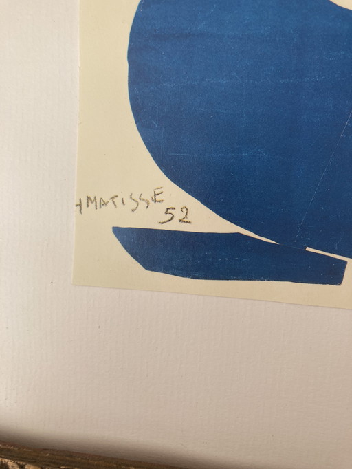 H. Matisse “Blue Nude IV”